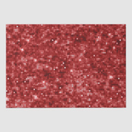 Papel De Seda Brilho Vermelho Férias Natal Brilho