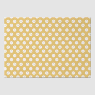 Papel De Seda Brincadeiras de Esportes Laranja Brancos Picklebal