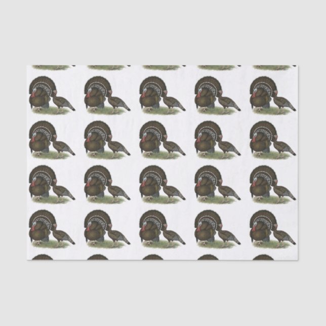 Papel De Seda Bronze do padrão de Turquia (Frente )