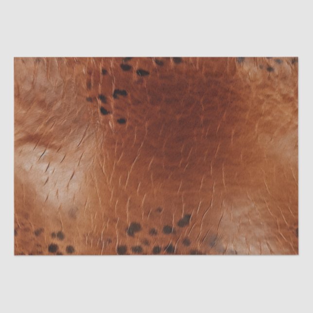 Papel De Seda Brown Faux Leather (Frente )