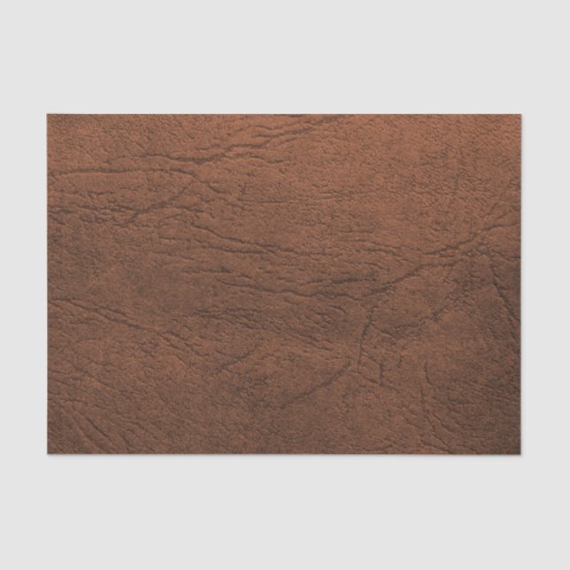 Papel De Seda Brown Leather Look (Frente )