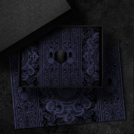 Papel De Seda Bruxa-Aranha | Bordados Roxos