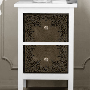 Papel De Seda Bruxa-Aranha   Suede Fantasy Spiderweb Floured