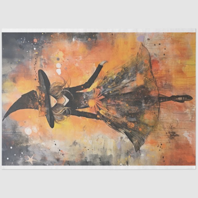 Papel De Seda Bruxa de Moda 2023 (Frente )