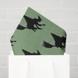 Papel De Seda Bruxa do Halloween