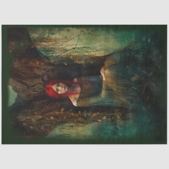 Papel De Seda Bruxa do pântano (Frente )