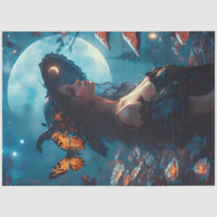 Papel De Seda Bruxa Escura Bonita
