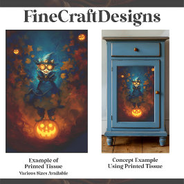 Papel De Seda Bruxa / Feiticeiro Aprendiz Steampunk F5 Decoupage