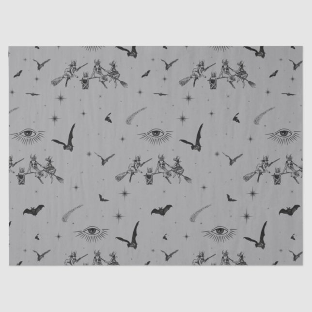 Papel De Seda Bruxas Bat (Frente )