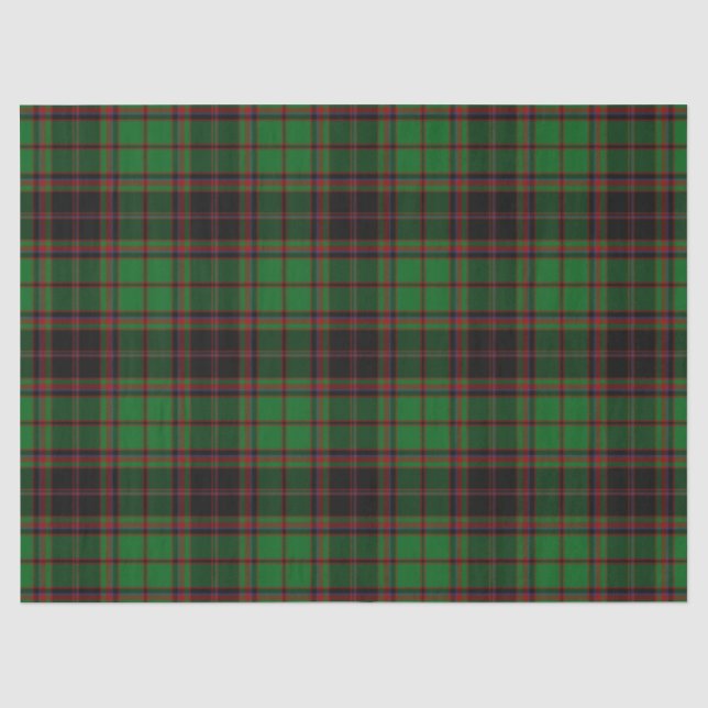 Papel De Seda Buchan Tartan (Frente )