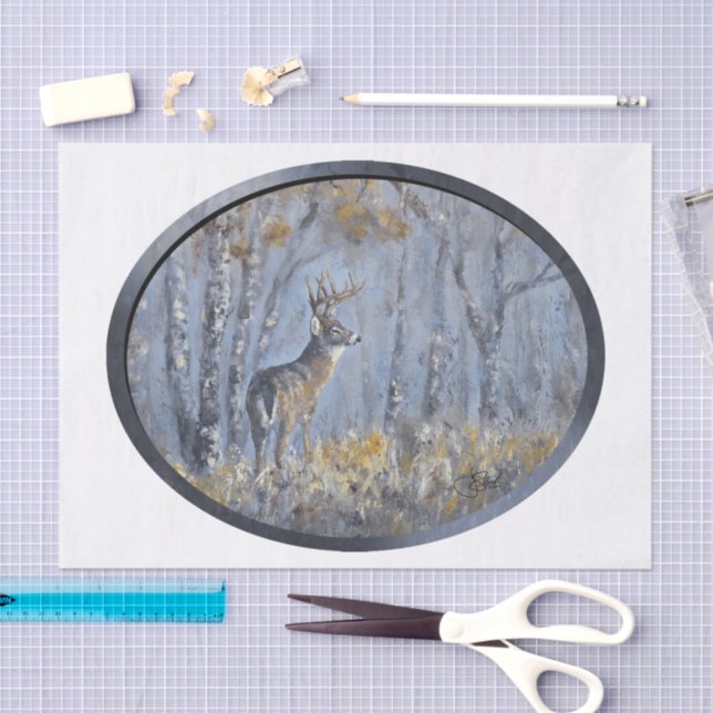 Papel De Seda Buck Meadow (Arte )