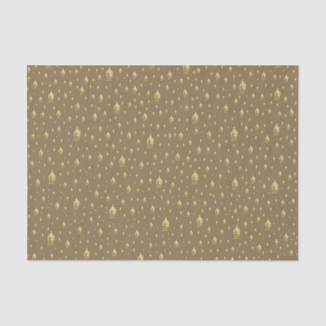 Papel De Seda buda dourado (Frente )