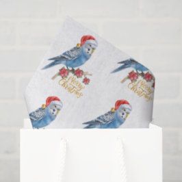 Papel De Seda Budgie Christmas