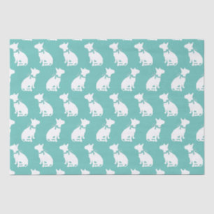 Papel De Seda Bull Terrier Dog Puppy