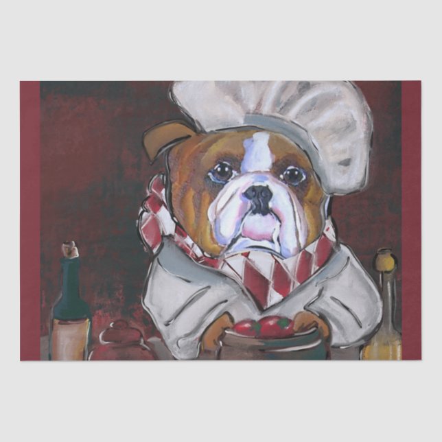 Papel De Seda Bulldog  (Frente )