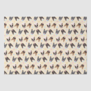 Papel De Seda Bulls Franceses felzs pascoa