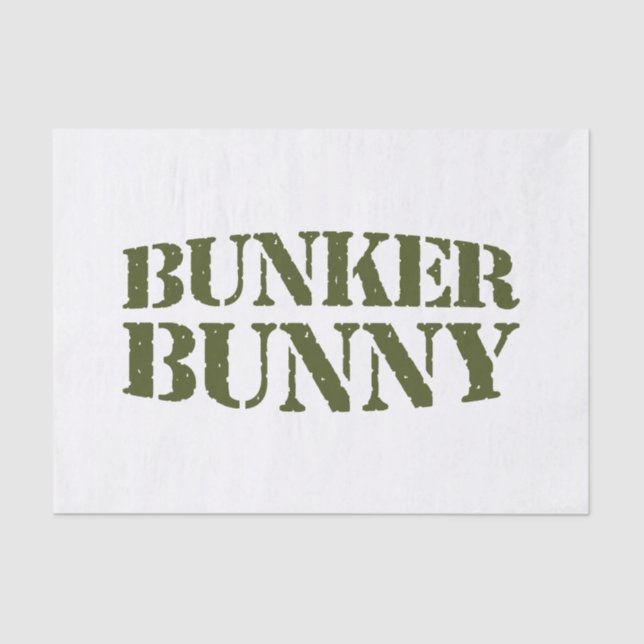 PAPEL DE SEDA BUNKER BUNNY (Frente )