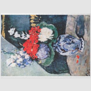 Papel De Seda Buquê com Little Delft, Paul Cezanne