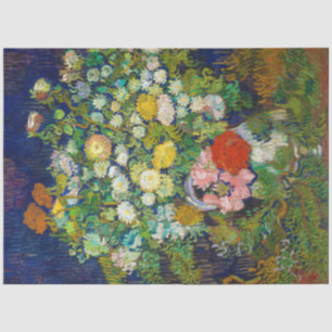 Papel De Seda Buquê de Flores em um Vaso, Van Gogh