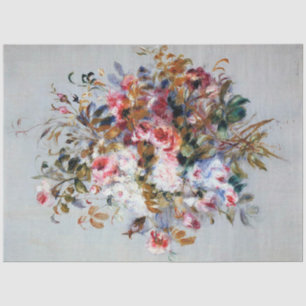 Papel De Seda Buquê de Rosas, Renoir