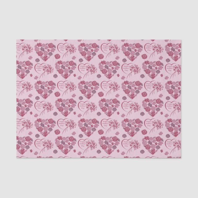 Papel De Seda Buquê dia de as mães (Frente )