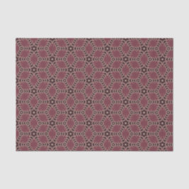 Papel De Seda Burgundy Lace Prairie Bloom Dismal Folk Floral