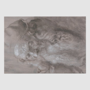 Papel De Seda Cabeça de um ancião por Albrecht Durer