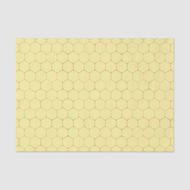 Papel De Seda Cabeleireiro (Design 53 Série Amarelo/Laranja) (Frente )