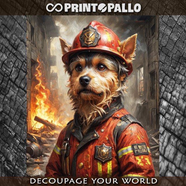 Papel De Seda Cachorro da raça Yorkshire Terrier atuando como Bo (Criador carregado)