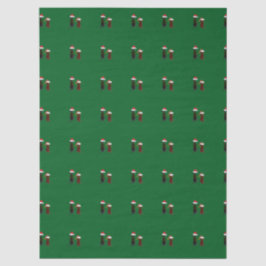 Papel De Seda cachorro de natal