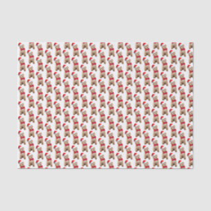 Papel De Seda Cachorro do papai noel