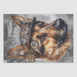Papel De Seda Cachorro German shepherd