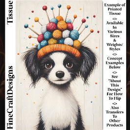 Papel De Seda Cachorro Preto E Branco, Descamação Do Chapéu De B