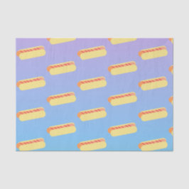 Papel De Seda Cachorros-quentes Ombre Pastel