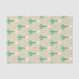 Papel De Seda Cacto Potted do deserto bonito