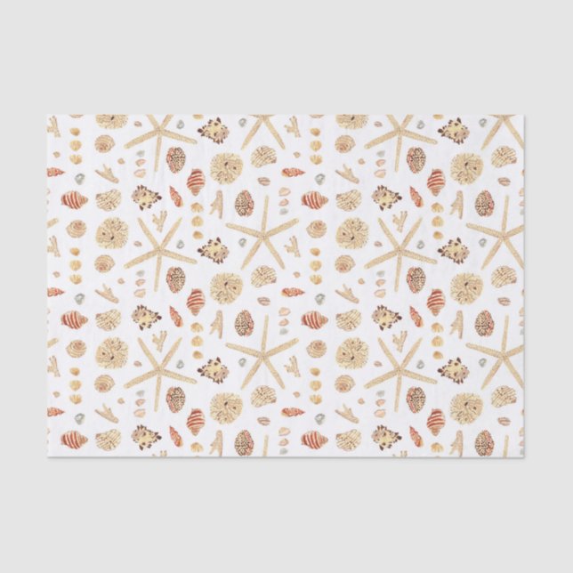 Papel De Seda Cadeias Aquáticas (Frente )