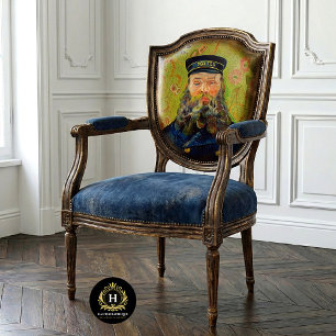 Papel De Seda Cadeira de Correio de Van Gogh Vintage Decoupage