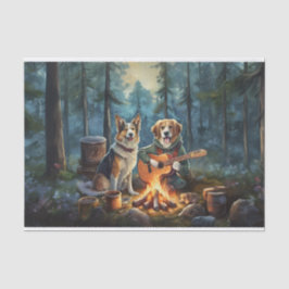 Papel De Seda Cães de Campfire Storybook, Música ao ar livre