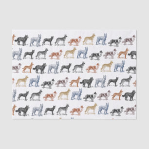 Papel De Seda Cães de todos os tipos