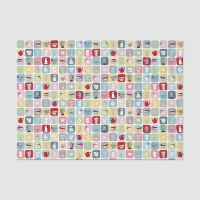 Papel De Seda Café Retroativo (Frente )