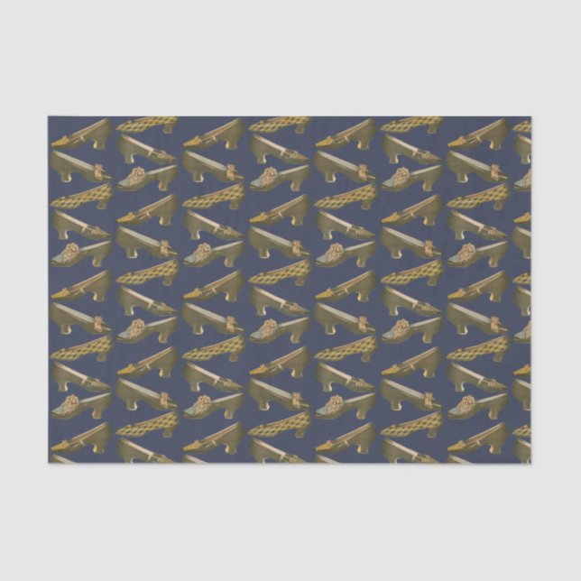 Papel De Seda Calçados do século XIX (Frente )