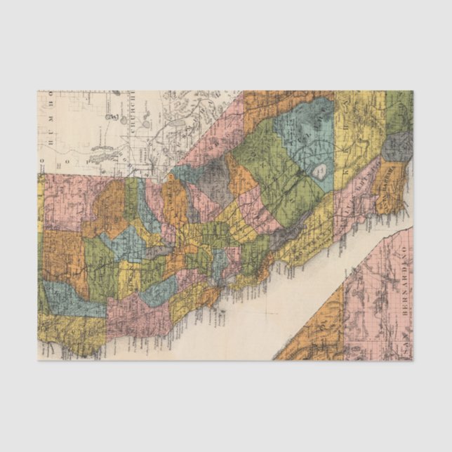 Papel De Seda Califórnia 4 (Frente )