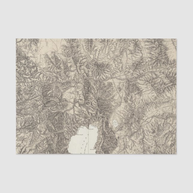 Papel De Seda Califórnia e Nevada (Frente )