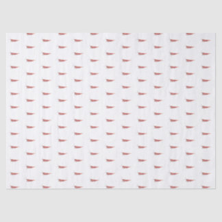 Papel De Seda Camarão cereja vermelho RCS