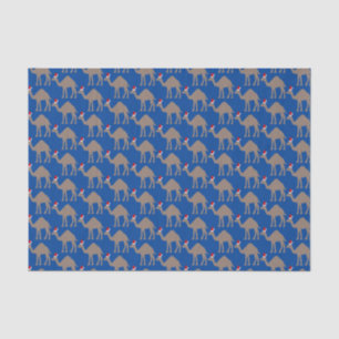 Papel De Seda Camelo de Natal Bonito, Padrão