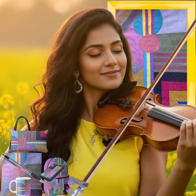 Papel De Seda "Caminho Amarelo" (Get the full “Yellow Pathway” collection at: https://bit.ly/SmartArtIIZazzle. )