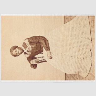 Papel De Seda Caminho de Ferro Subterrâneo Harriet Tubman
