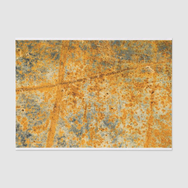 Papel De Seda caminhos de ferrugem ácida (Frente )