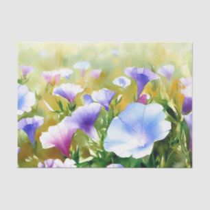 Papel De Seda Campo das Flores - Glória da Manhã (A) Aquarela