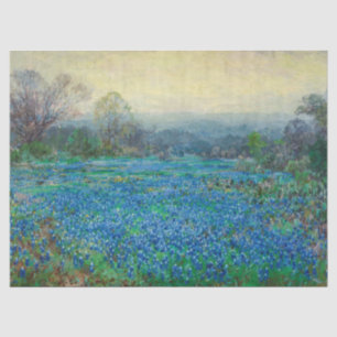 Papel De Seda Campo de Bluebonnets por Julian Onderdon